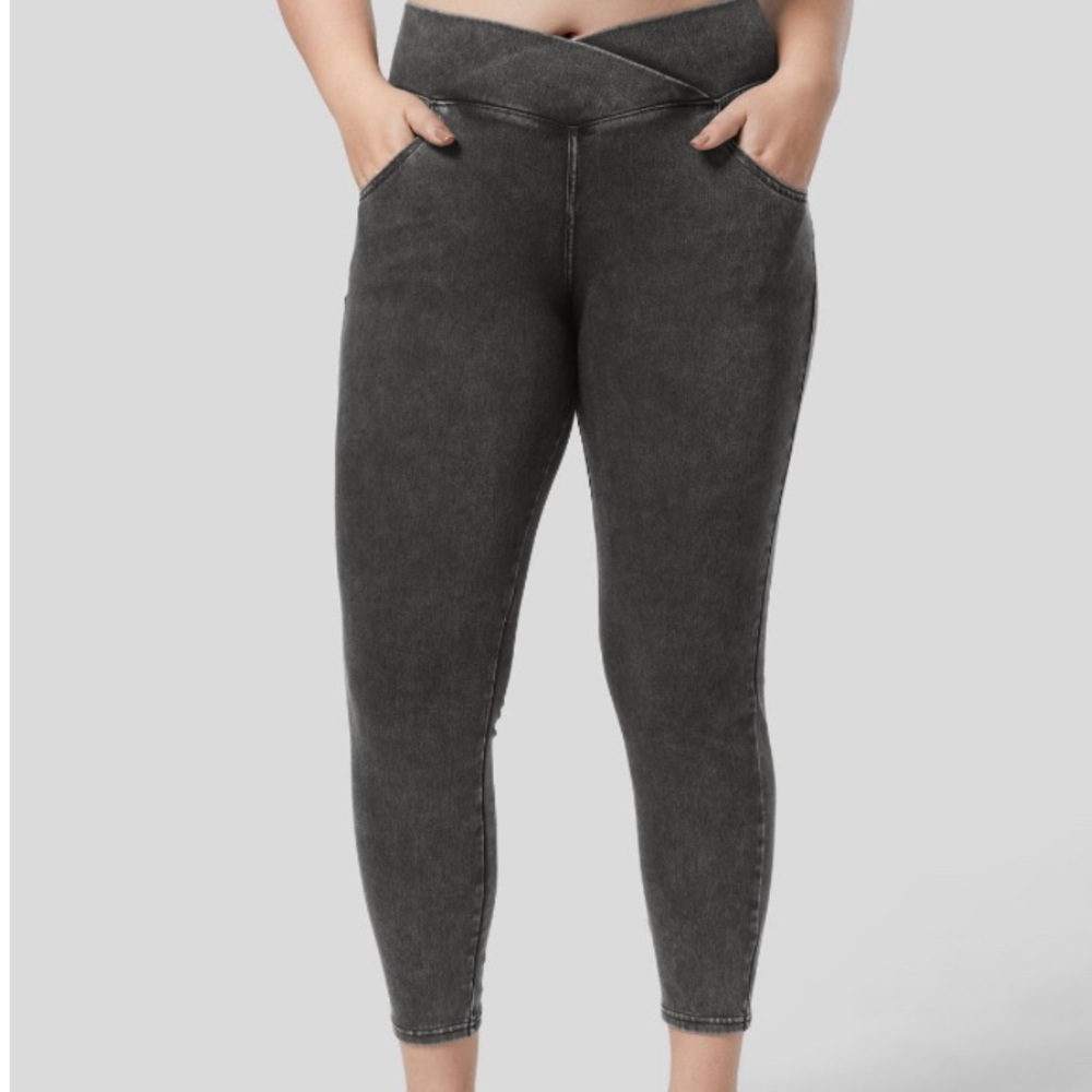 High waisted jeggings